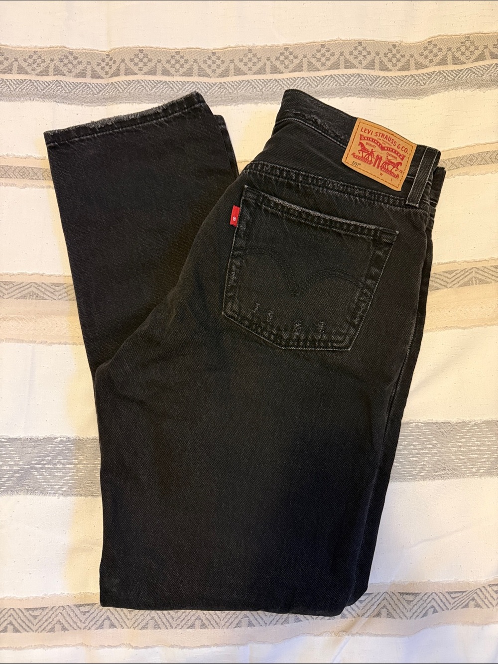 Levi's Black Straight-Leg Women’s Jeans